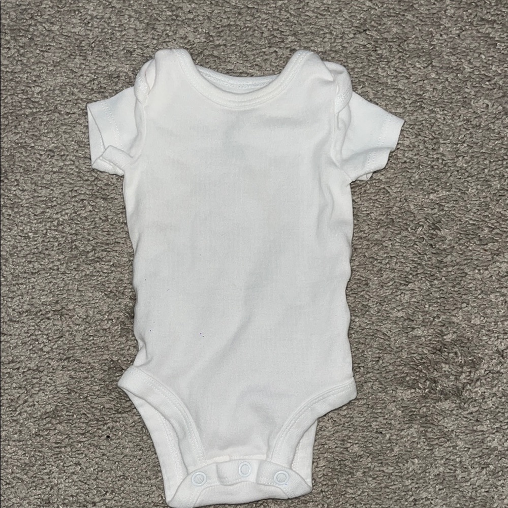 Classic White Kids One Piece